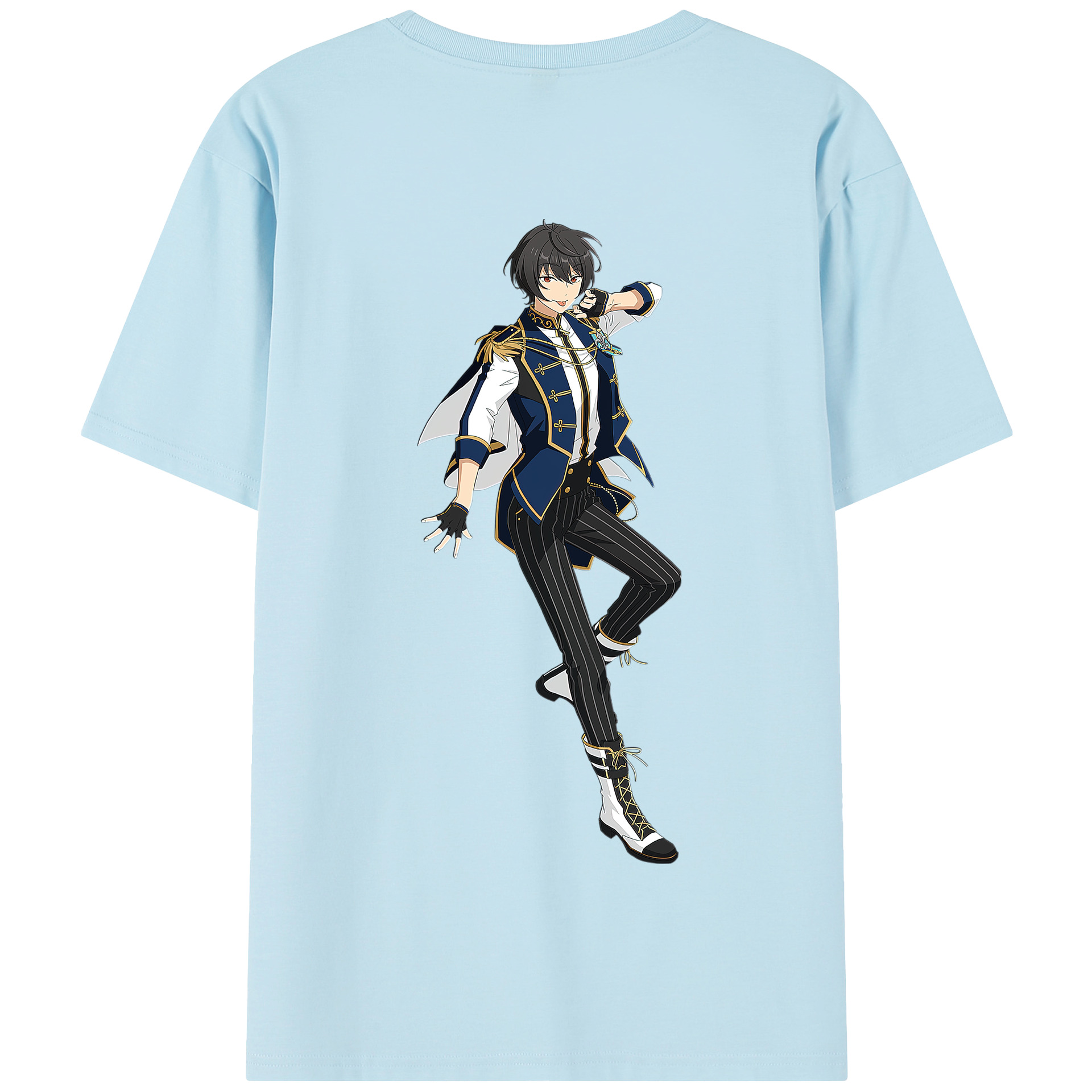 （画像用） あんさんぶるスターズ! Ensemble Stars 綿100％半袖Tシャツ（背面プリント）